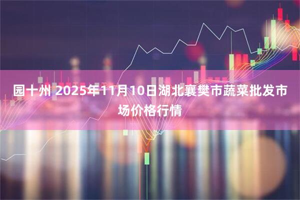 园十州 2025年11月10日湖北襄樊市蔬菜批发市场价格行情